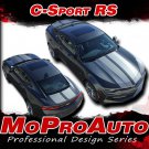C-SPORT RS 2016 2017 2018 Camaro OE Racing Stripe 3M Vinyl Graphic Decal V6 C1