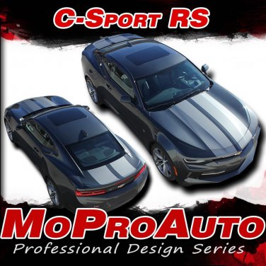 C-SPORT RS 2016 2017 2018 Camaro OE Racing Stripe 3M Vinyl Graphic Decal V6 C1