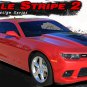 2014-2015 Center Wide Hood Racing Stripe Decal Pro 3M Vinyl Graphic SS Chevy Cam