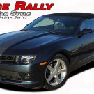 Camaro 2014-2015 Race Rally 3M Vinyl Graphics 10" Racing Stripes Decals SS RS LS