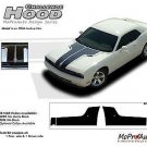 Split Dual Hood 3M Vinyl Graphic Decal Stripes 10 2011 2012 2013 2014 Challenger