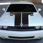 Split Dual Hood 3M Vinyl Graphic Decal Stripes 10 2011 2012 2013 2014 Challenger