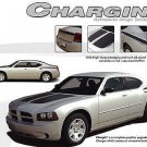 Split Hood Pro 3M Vinyl Graphics Stripe Decal H/O Rear 2006-2010 Dodge Charger