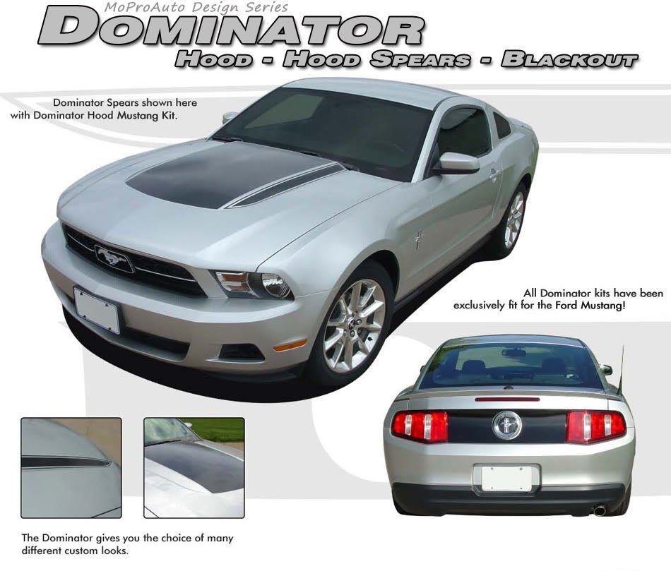 Ford Mustang Hood Stripes