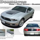 Solid Hood/ Spears/ Trunk Blackout/ 3M Decals Stripes Graphics 2010-2012 Mustang