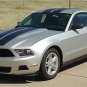 Racing Rally 10" Hood Roof Trunk Stripes Graphics Decals fits 2010-2012 Mustang