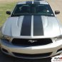 Racing Rally 10" Hood Roof Trunk Stripes Graphics Decals fits 2010-2012 Mustang
