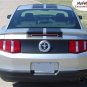 Racing Rally 10" Hood Roof Trunk Stripes Graphics Decals fits 2010-2012 Mustang
