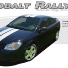 Rally Racing Hood Vinyl Graphics Stripes Decals fits Chevy Cobalt or Pontiac G5