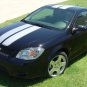 Rally Racing Hood Vinyl Graphics Stripes Decals fits Chevy Cobalt or Pontiac G5