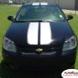 Rally Racing Hood Vinyl Graphics Stripes Decals fits Chevy Cobalt or Pontiac G5