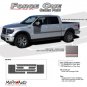 Force One Screen Print Side Hockey Decals Stripes Graphics 2008-2014 Ford F-150