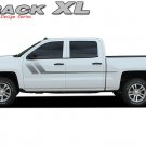 2000-2018 GMC Sierra Track XL 3M Pro Side Door Stripe Decals Vinyl Graphic