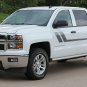 2000-2018 GMC Sierra Track XL 3M Pro Side Door Stripe Decals Vinyl Graphic