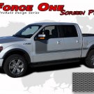 2015-2018 F-150 Force One Screen Print Side Hockey Decals Stripes Vinyl Graphics