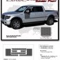2015-2018 F-150 Force One Screen Print Side Hockey Decals Stripes Vinyl Graphics