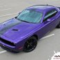 Redline Hood Rallye Racing Stripes Hood Decal Vinyl Graphic Challenger 2015-2018