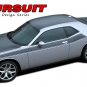 2011-2018 Challenger Pursuit T/A Side Door 3M Pro Vinyl Graphic Stripes Decal 3M