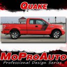 2009-2014 Ford F-150 F-Series Truck QUAKE Digital Print Stripes Decals PDS2547