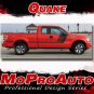 2009-2014 Ford F-150 F-Series Truck QUAKE Digital Print Stripes Decals PDS2547
