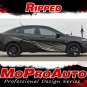 2013 2014 2015 2016 Dodge Dart SXT GT RIPPED DART Decals Stripe 3M Pro Series PD