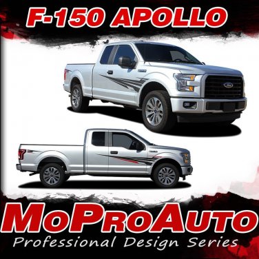 2015-2018 Ford Truck APOLLO Stripes Vinyl Graphics Decals 3M Pro Series PDS4780