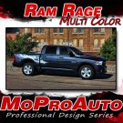 2015 Dodge Ram RAGE Multi-Color Truck Bed 3M Vinyl Graphics Decals Stripes M21