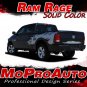 2012 Dodge Ram RAGE Solid Color Truck Bed 3M Vinyl Graphics Decals Stripes R14