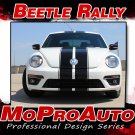 2014 Volkswagen Beetle Rally Hood Roof Bumper OE Vinyl Decal Stripe Graphic N4