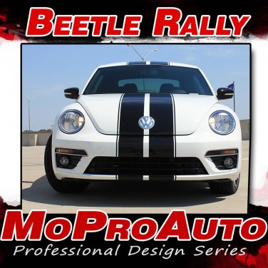 2014 Volkswagen Beetle Rally Hood Roof Bumper OE Vinyl Decal Stripe Graphic N4