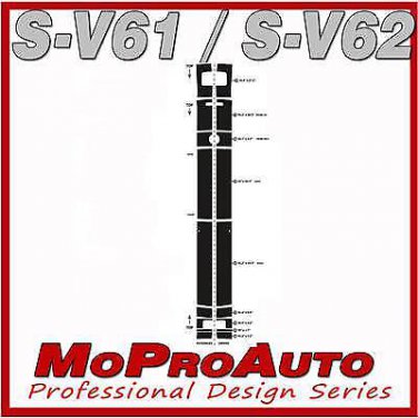 Mustang V6 Racing Rally Stripes Decals Graphics 2009 - 3M Pro Vinyl 856
