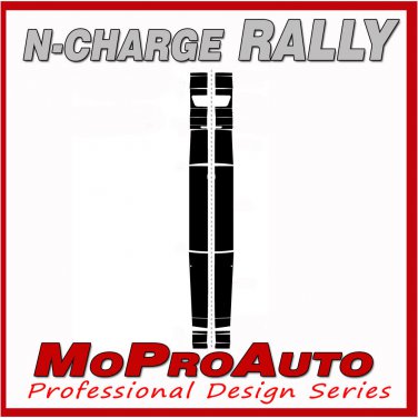 Dodge Charger 2014 Rally / Racing Stripes 3M Pro Grade Decals Graphics Vinyl V12