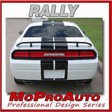 2009 CHALLENGER RALLY - 3M Pro Vinyl Racing Stripe Decal Spoiler 3M * 670