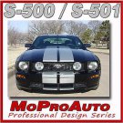 Mustang GT Racing - 3M Pro Vinyl Rally Stripes Decals Graphics * 2005 312