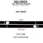 2011 Fiat 500 Pro Grade 3M Vinyl SE 5 CHECK Side Stripes Decals Graphics 013
