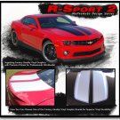 R-SPORT 2 Chevy Camaro 2014 OE Style Racing Stripe 3M Vinyl Graphic Decal LT1