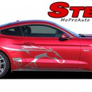 2015-2017 Ford Mustang STEED Pony Horse Vinyl Graphics Door Stripe 3M Pro Decals
