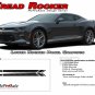2018 2017 2016 Camaro Lower Rocker Panel Door Stripes Vinyl Graphics Decals 3M