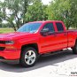 2017 Silverado Upper Side Door Stripe BREAKER Accent Vinyl Graphic Decal Stripe