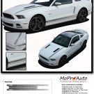 2013-2014 Ford Mustang GT V6 V8 CALI EDITION Vinyl Decals Stripe Graphic PDS2786
