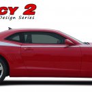 Chevy Camaro 2014-2015 Legacy Upper Body Stripe Decal 3M Vinyl Graphic RS