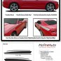 Chevy Camaro 2014-2015 Legacy Upper Body Stripe Decal 3M Vinyl Graphic RS