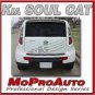 FITS KIA SOUL CAT Rear GRAPHICS 3M Pro Vinyl Stripes Decals * 2010 447