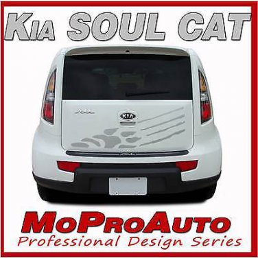 FITS KIA SOUL CAT Vinyl GRAPHICS Pro 3M Stripes Decals Rear 2013 C32