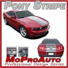Mustang OE Factory Style 3M Pro Grade Hood Roof Stripes Decals Graphic 2010 805