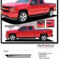 2016-2018 Silverado Upper Side Door Stripe BREAKER Vinyl Graphic Decal Stripe