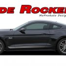 FADE ROCKERS Lower Door Panel Stripe Vinyl Graphic Decal Ford Mustang 2015-2017