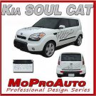 3M Pro Vinyl FITS KIA SOUL CAT GRAPHICS Stripes Decals 2010 897