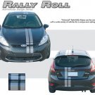 Euro Rally Roll 3M Racing Stripes Pre-Spaced Decals Graphics fits Ford Focus etc