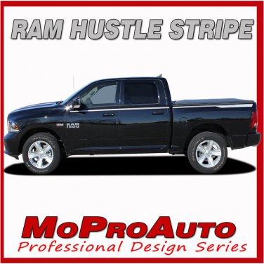 Dodge Ram Hood Spears & Sides 2013 Vinyl Graphics Decals - 3M Pro Stripes A43